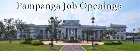 Latest Architecture Job Openings in Pampanga .